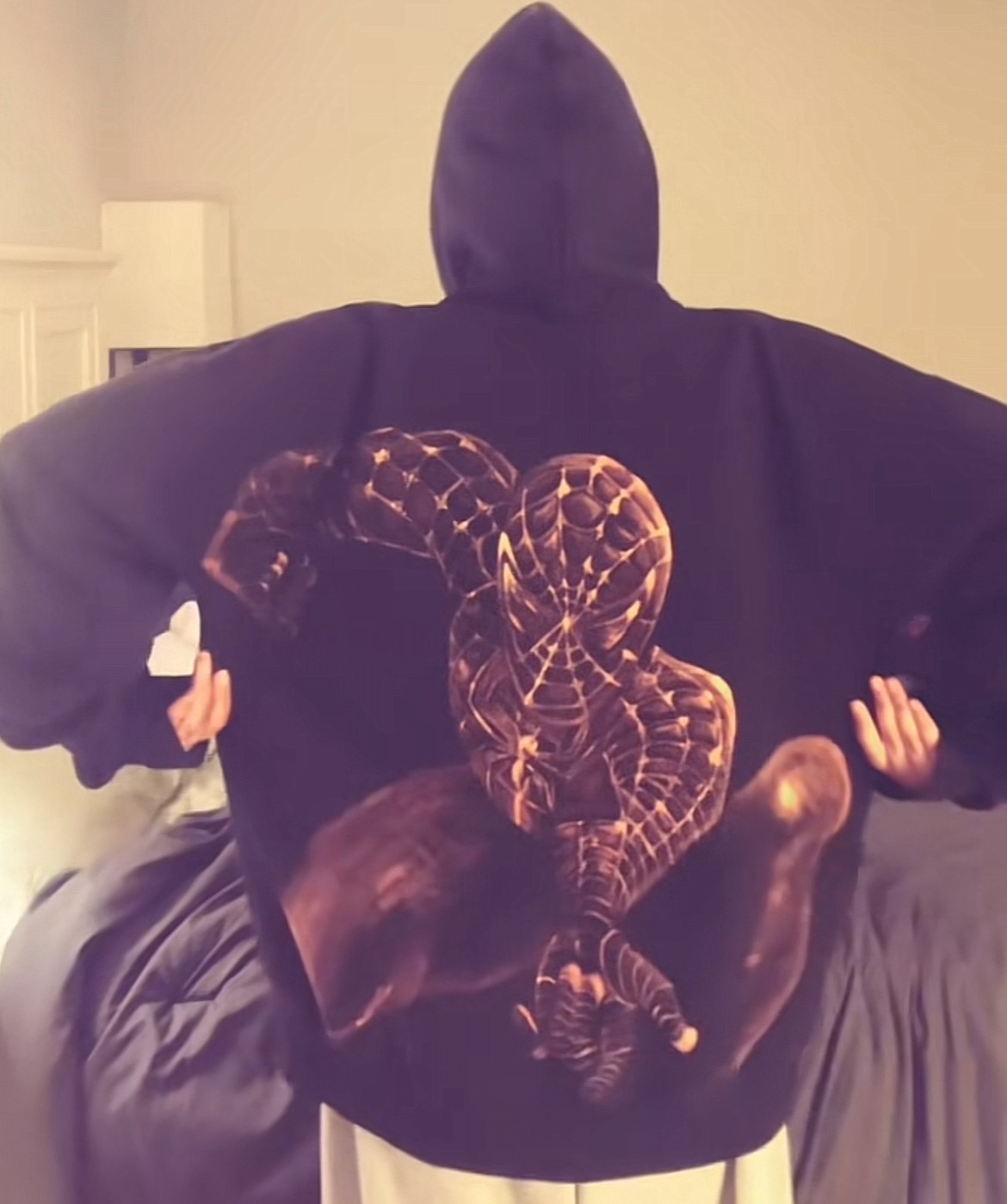 Bleached Spidie Hoodie
